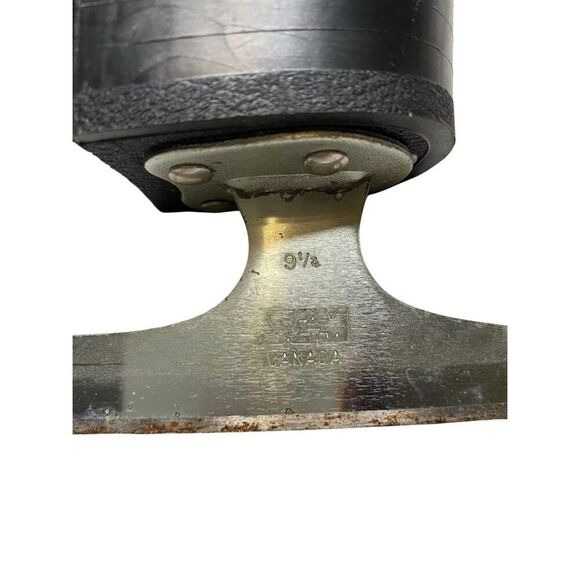 Vintage White Figure Ice Skates Womens Size 9 Made In Canada Winter Snow Sports - Picture 5 of 16